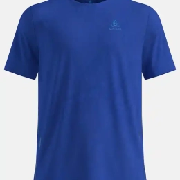 T-shirt Cubic Light Dazzling Blue - Tee Shirt Mc | Odlo