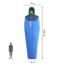 Bossons 5° Reg Dark Denim - Sac De Couchage | Millet