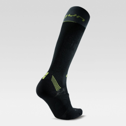 Chaussettes Run Comp One Black Lime - Chaussettes | Uyn