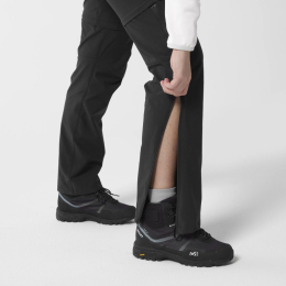 Pantalon Femme Trekker Stretch Zip Off Black - Pantalon | Millet