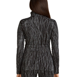 T-Shirt Femme Mer 260 Vertex Delta Aop Black Snow