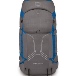 Exos Pro 55 Dale Grey / Agam Blue - Sac A Dos | Osprey