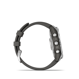 Epix Acier Silver – Bracelet Gris - Gps Running | Garmin