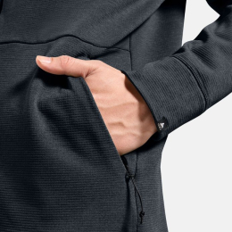 Veste Polaire Grid Fleece Black Melange