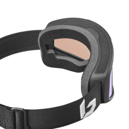 Cascade Noir Matte - Azure Photochromique Cat. 1 à 3 - Masque | Bolle