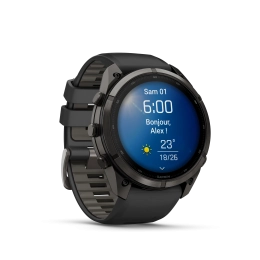 Fenix 9 Pro 51mm Amoled Carbon Gray / Black / Pebble Blue - Gps | Garmin