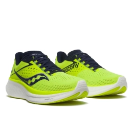 Chaussure De Running Ride 17 Citron Navy - Chaussures | Saucony