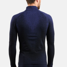T-shirt 1/2 Zip Performance Warm Blackcomb Skipper Blue