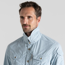 Nosilife Adventure Long Sleeved Shirt Iii Niagara Blue | Craghoppers