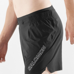 Short Sense Aero 5" Deep Black - Short | Salomon