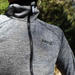 Polaire Randonnee Fleece Veste Micro Grise - Veste | Azimut Outdoor
