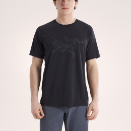 T-Shirt Cormac Logo Black - Tee Shirt Mc | Arcteryx