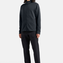 Veste Polaire Grid Fleece Black Melange