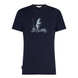T-shirt Merino 150 Tech Lite Pol Paddle Midnight Navy | Icebreaker