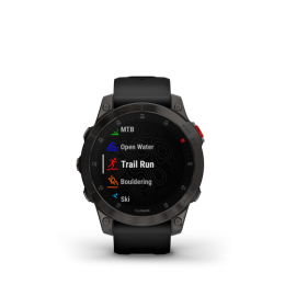 Epix Sapphire Titane Black Dlc – Bracelet Noir | Garmin