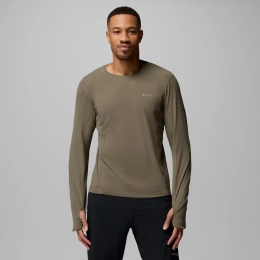 T-Shirt Diamond Peak Pro Stone Green - Tee Shirt Ml | Columbia Sportswear