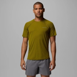 T-Shirt Stealth Spring Mossy Green - Tee Shirt Mc | Columbia Sportswear