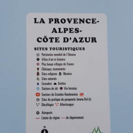 La Région Provence-alpes-cote D'azur - Cartes | 3dmap