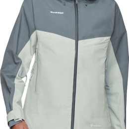 Crater Iv Hs Hooded Veste Femme Silver Sage Strata - Veste | Mammut