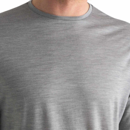 M Mer 125 Cool-lite Sphere III Ls T-shirt Metro Hthr | Icebreaker