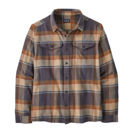 Chemise Fjord Flannel Sunrise Ridge Forge Grey - Chemise | Patagonia