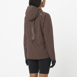 Veste Femme Bonatti Trail Coffee Bean - Veste | Salomon