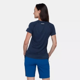 T-Shirt Ducan Fl Femme Marine - Tee Shirt Mc | Mammut