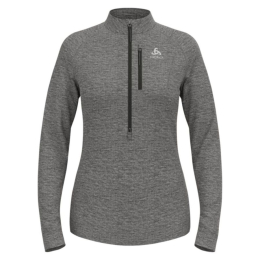 Polaire Femme Tencia 1/2 Zip Dark Grey Melange - Polaire | Odlo