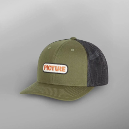 Casquette Byam Trucker Picture  - Tobacco II - Casquette