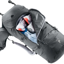 Aircontact Core 55+10 Sl Graphite Black - Sac A Dos | Deuter