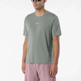 T-shirt Shkout Core Castor Grey - Tee Shirt Mc | Salomon