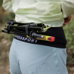Free Belt Pro 2.0 Black White - Ceintures Running | Compressport