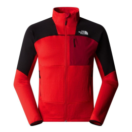 Polaire Stormgap Powergrid High Risk Red/tnf Black | The North Face