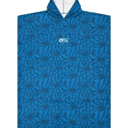 Poncho Tasman Blue Flower Print - Poncho | Picture Organic Clothing