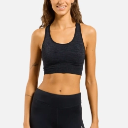Brassière Seamless Medium Padded Black - Brassiere | Odlo