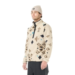 Kimag Printed 1/4 Fleece Emerald Print - Polaire | Picture Organic Clothing