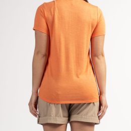T-shirt Femme Perel Orange - Tee Shirt Mc | Sun Valley