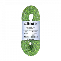 Rando 8mm X 30m Vert - Corde | Beal