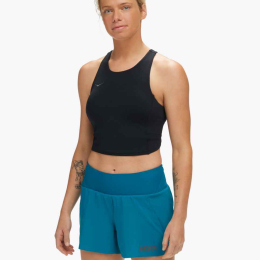 Brassière Crop Top Femme Elaro Black - Brassiere | Hoka