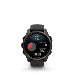 Fenix 8 43mm Amoled Sapphire Titane Carbon Gray Dlc | Garmin
