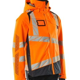 Veste Coupe Vent Impermeable Hi-viz - Travaux En Hauteur | Mascot