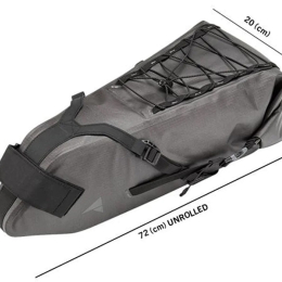 Sacoche Selle Vortex Large Grey - Sacoches | Altura