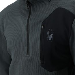 Polaire 1/2 Zip Bandit Slate Blue