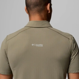 Polo Diamond Peak Pro Stone Green - Tee Shirt Mc | Columbia Sportswear
