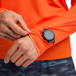 T-shirt Zippé Glidetech Lava - Polaire | Hoka