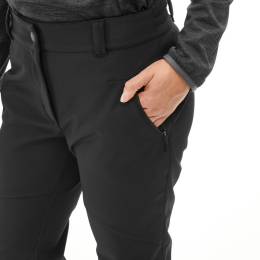Pantalon Femme Track Softshell Black - Pantalon | Lafuma