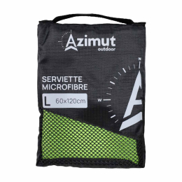 Serviette Microfibre L - Verte - Serviette | Azimut Outdoor