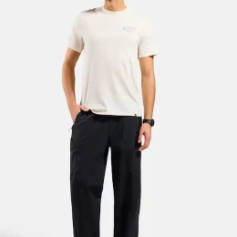 T-Shirt Cotton Blend Unlimited Gardenia - Tee Shirt Mc | Odlo
