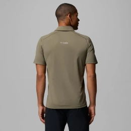 Polo Diamond Peak Pro Stone Green - Tee Shirt Mc | Columbia Sportswear