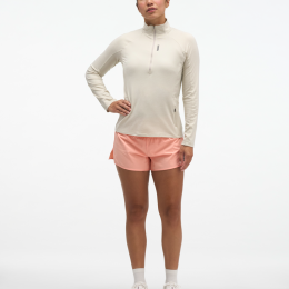 T-Shirt Femme Skyform Rock Grey Htr - Tee Shirt Ml | Hoka